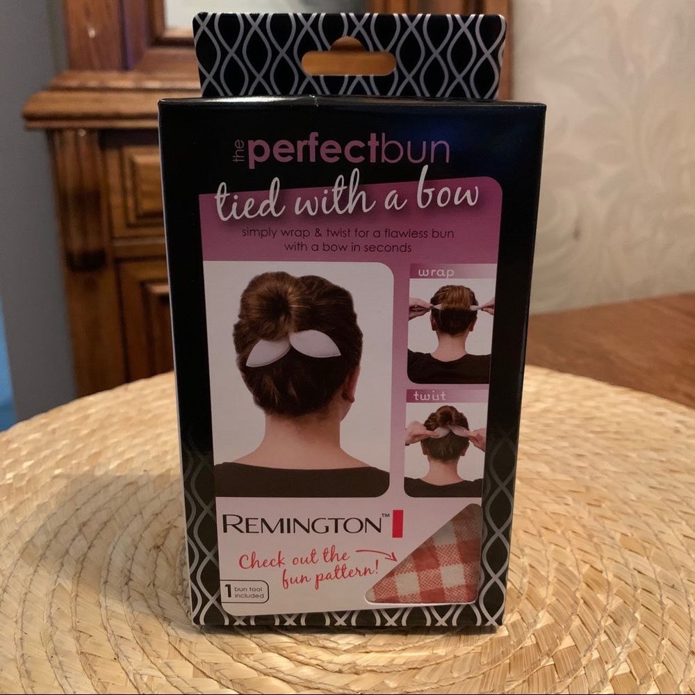 Perfect Hair Bun Tie with a Bow